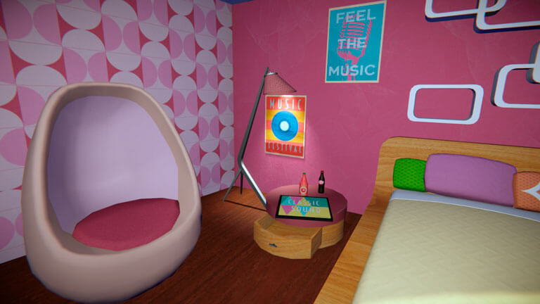 Atomic Escape Girl Bedroom Screenshot